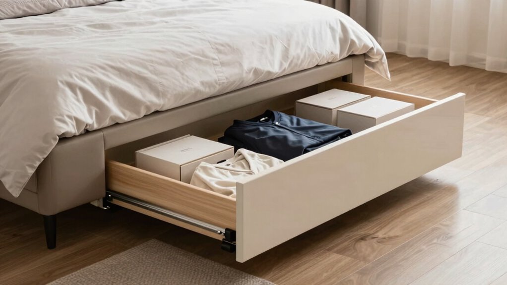 effortless dust free storage organization