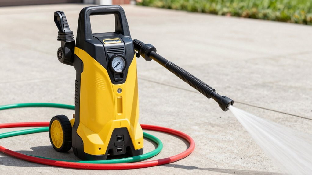 electric pressure washer power details