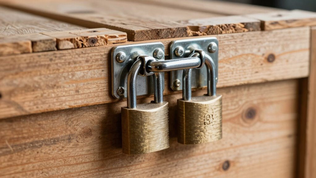 enhanced double lock security system