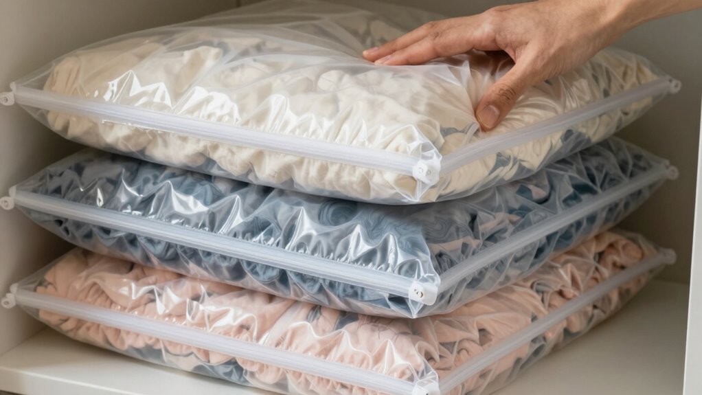 ensure clean dry seal