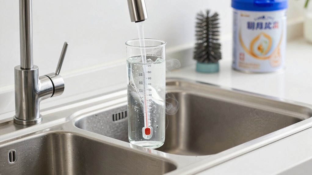 ensure safe formula temperature