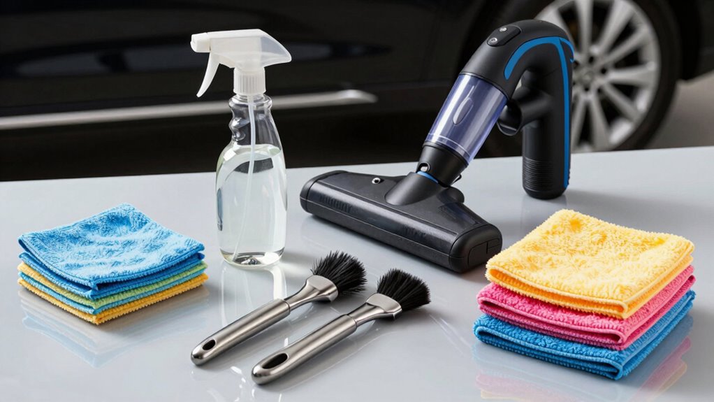 essential car cleaning tools