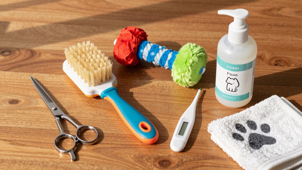 essential pet grooming supplies