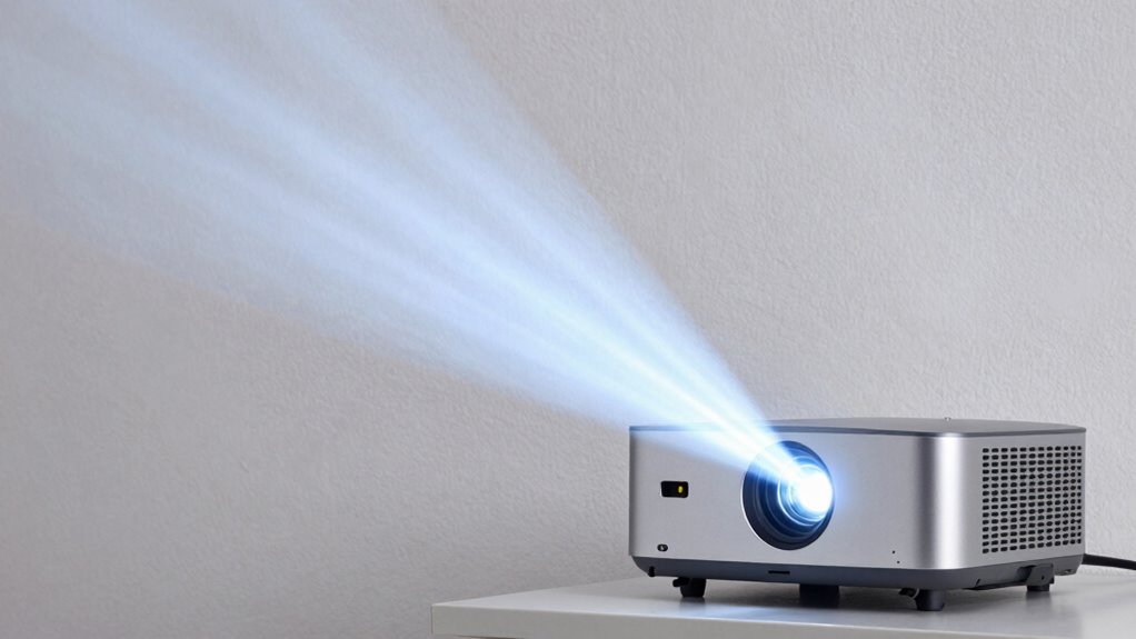 evaluate projector brightness comprehensively