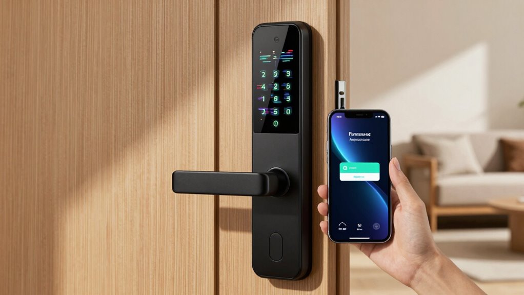 firmware updates ensure smart lock security