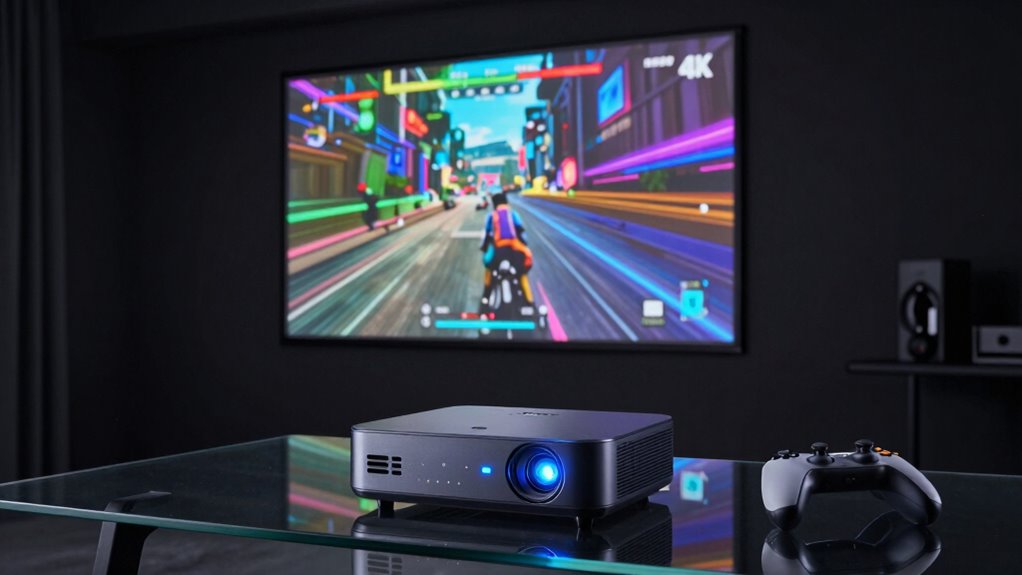 gaming projector latency factors