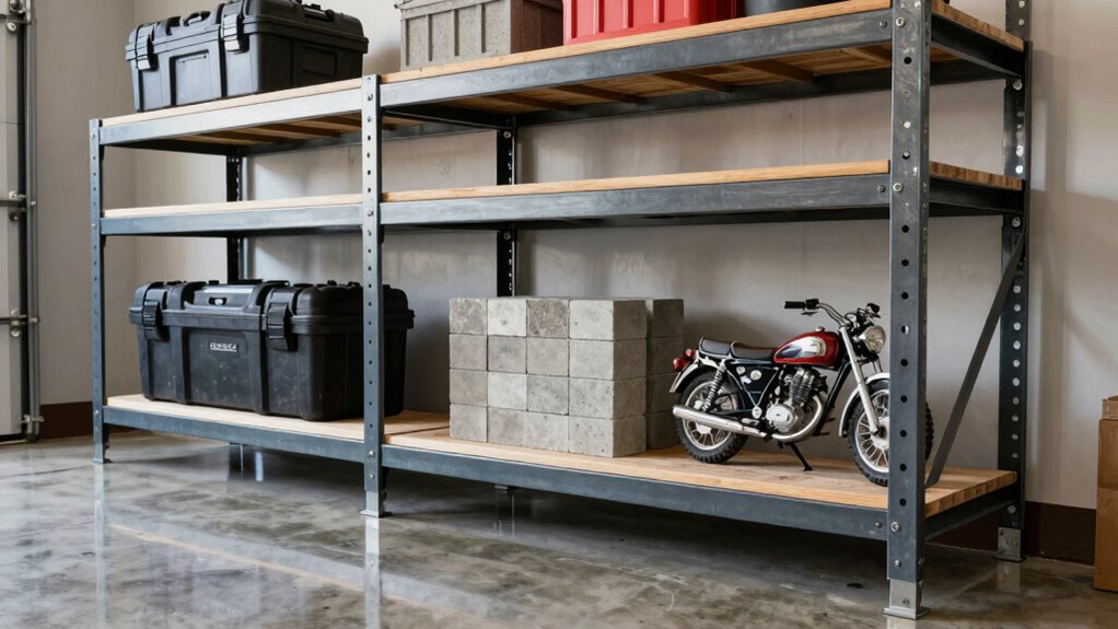 garage shelves maintenance tips