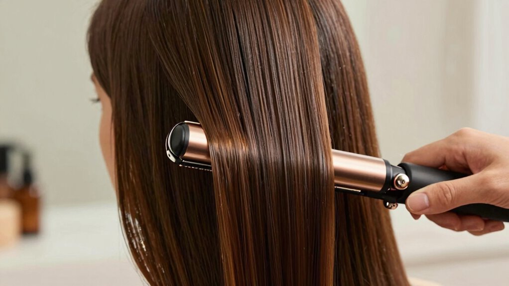 gentle versatile hair straightening