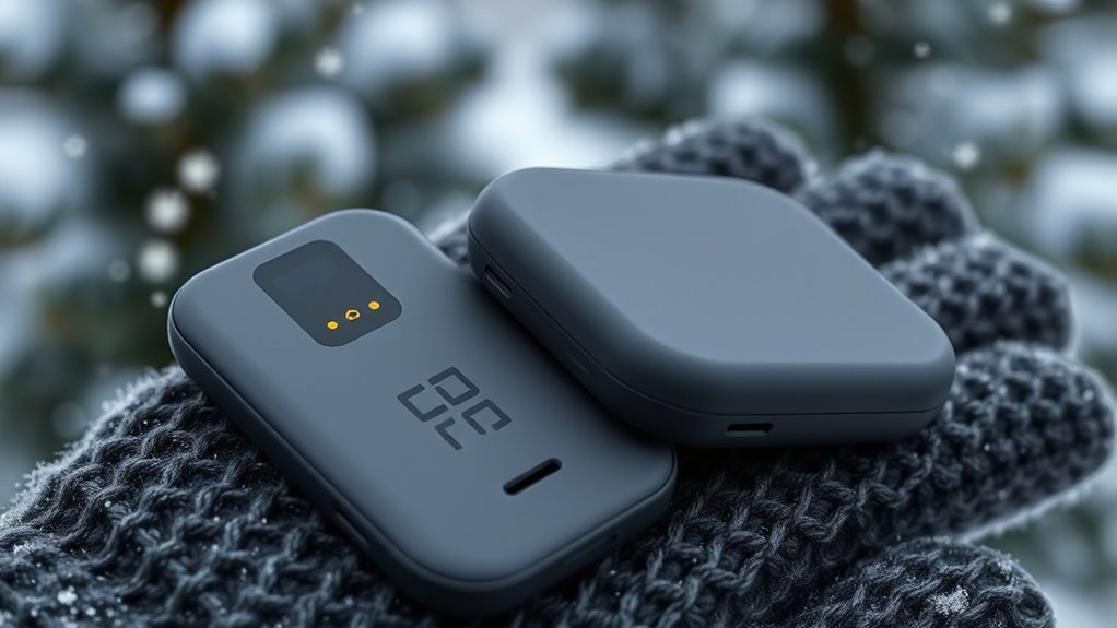 hand warmer features and safety