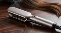 heated brushes outperform flat irons