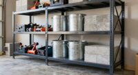 heavy duty garage shelving