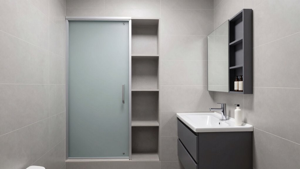 hidden storage for bathroom