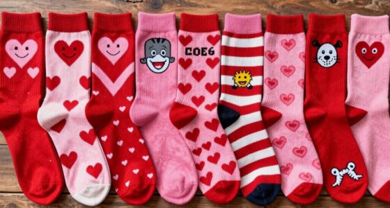 humorous valentine sock selections