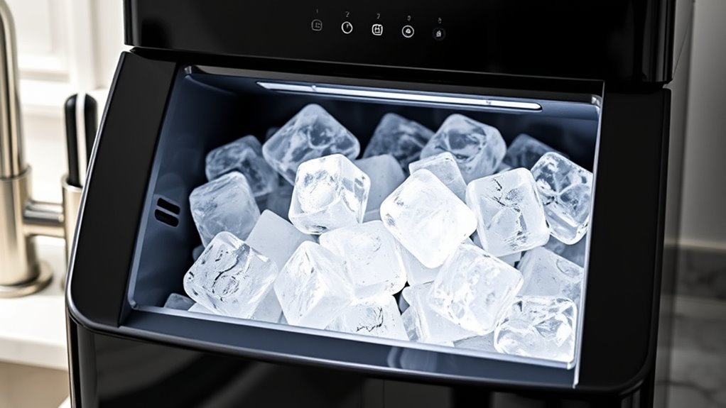 ice maker features and convenience