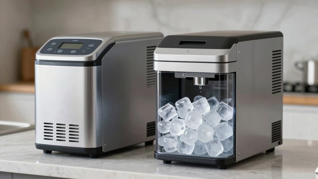 ice maker types comparison