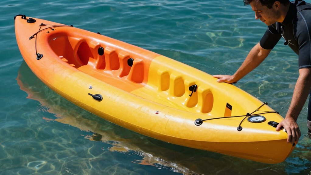 inflatable kayak stability testing