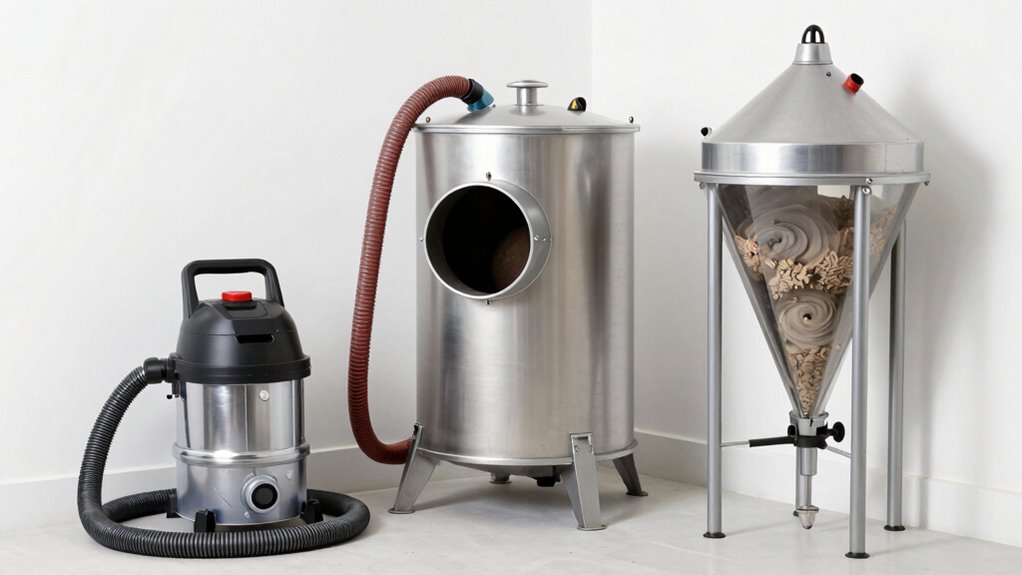 integrated dust extraction systems