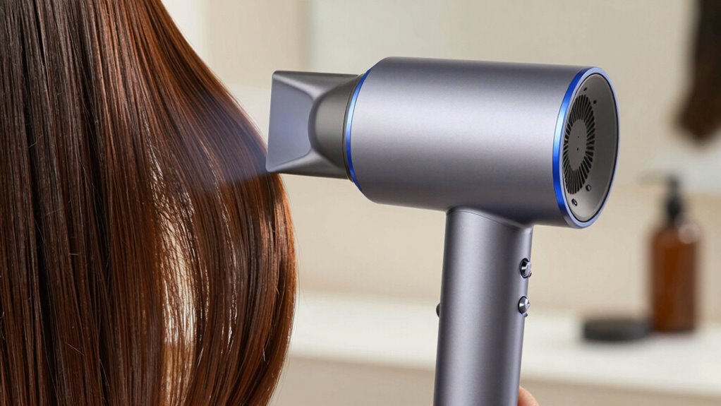 ionic tech enhances hair shine