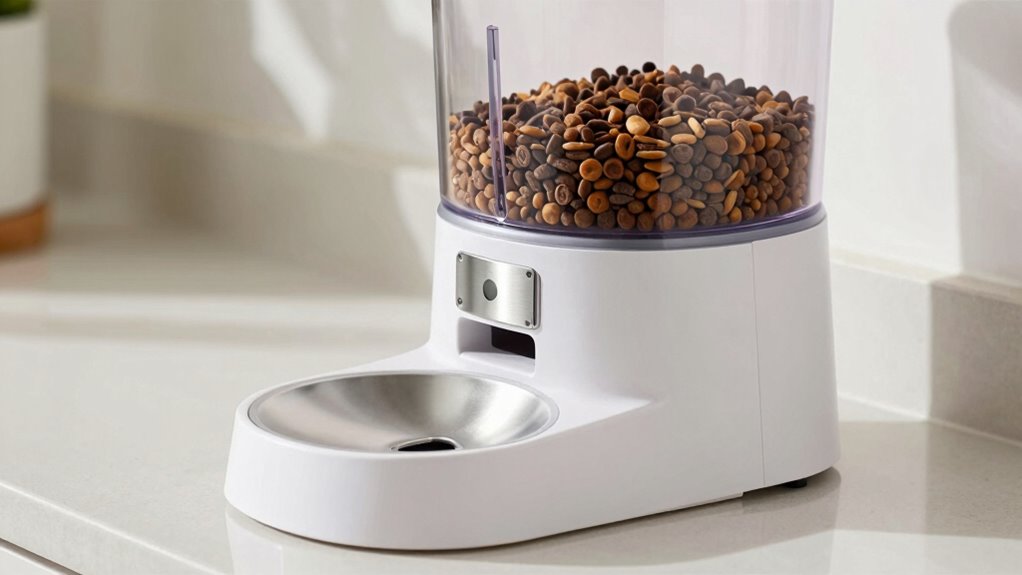 jam resistant pet feeder features