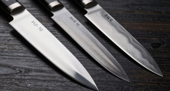 japanese steel comparison