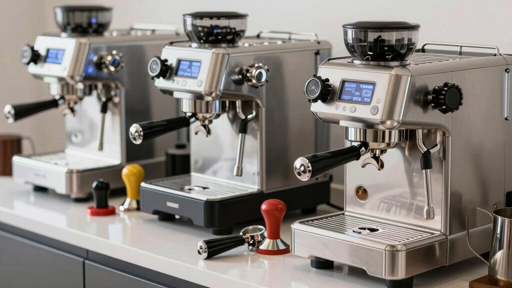 key espresso machine features