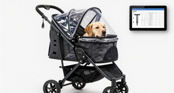 large dog stroller specifications