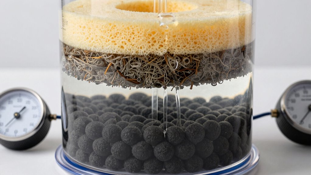 layered filtration for clarity