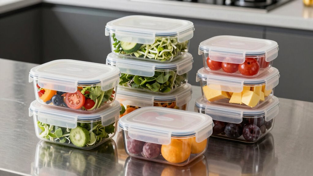 leak proof odor resistant containers