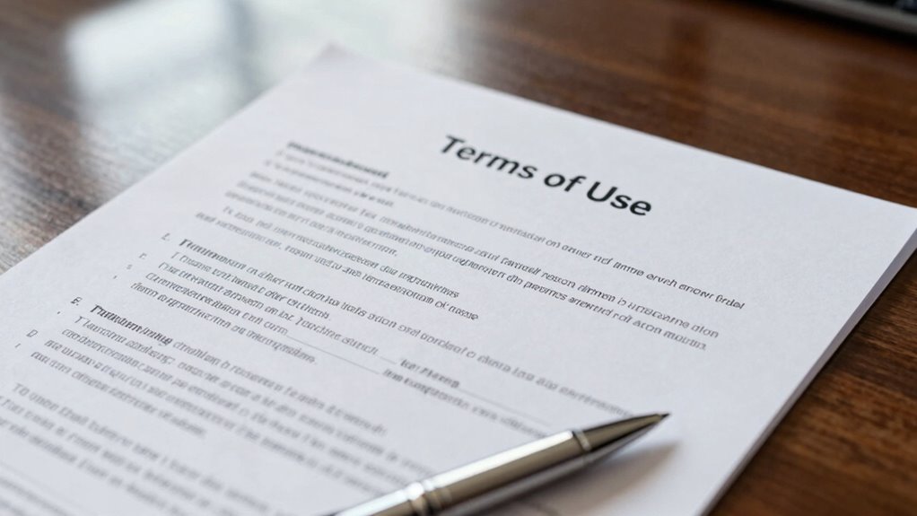 legal terms and conditions