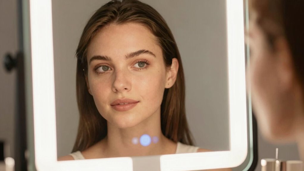 lighting influences makeup perception