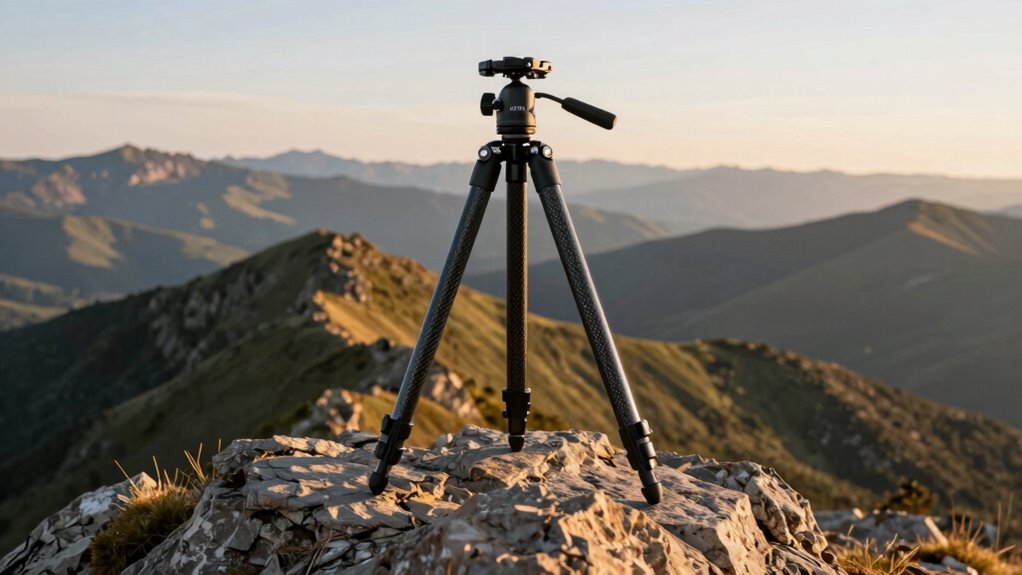 lightweight adjustable sturdy tripod