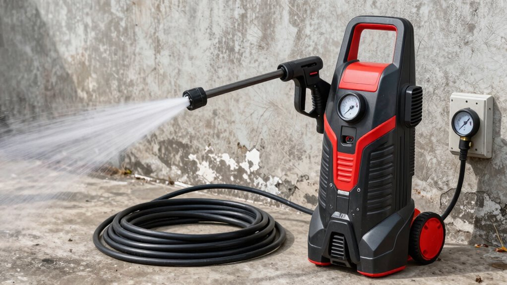 limitations of electric pressure washers