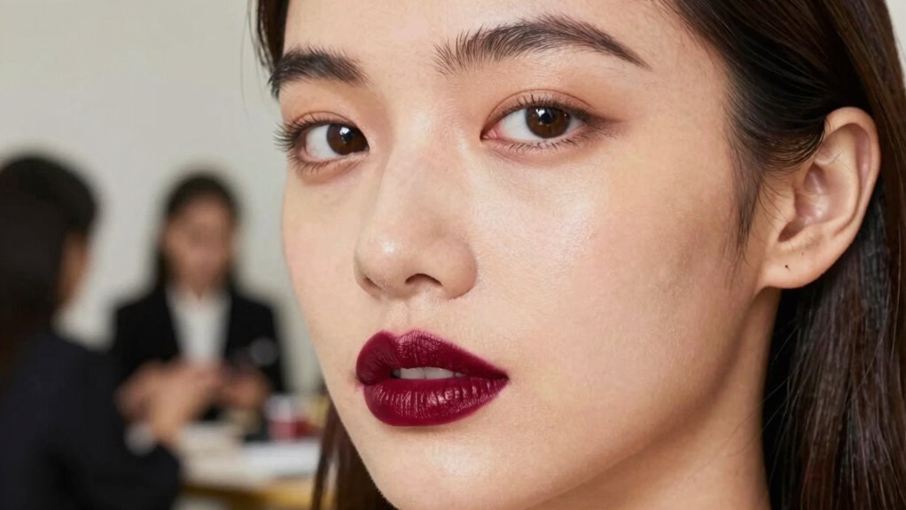 long lasting transfer proof lipstick