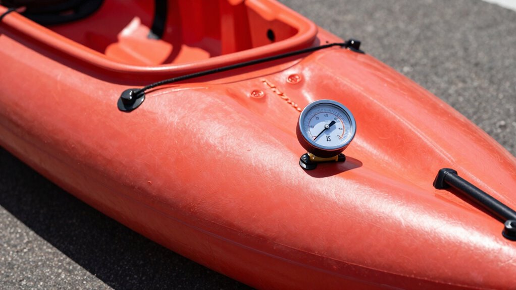 maintain proper kayak inflation