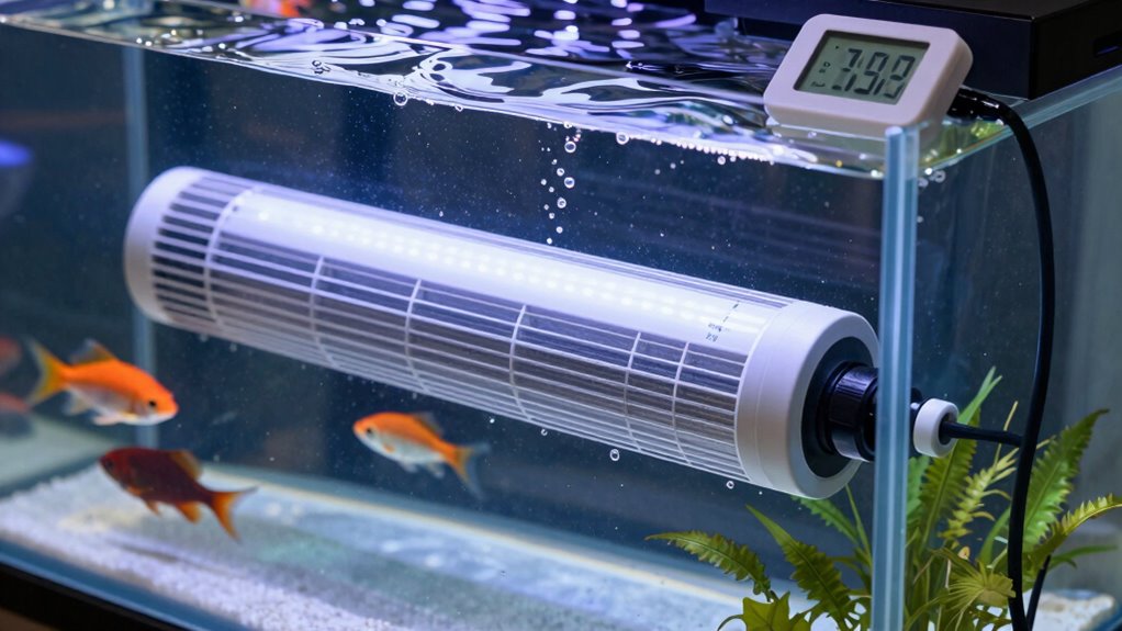 maintain steady water temperature