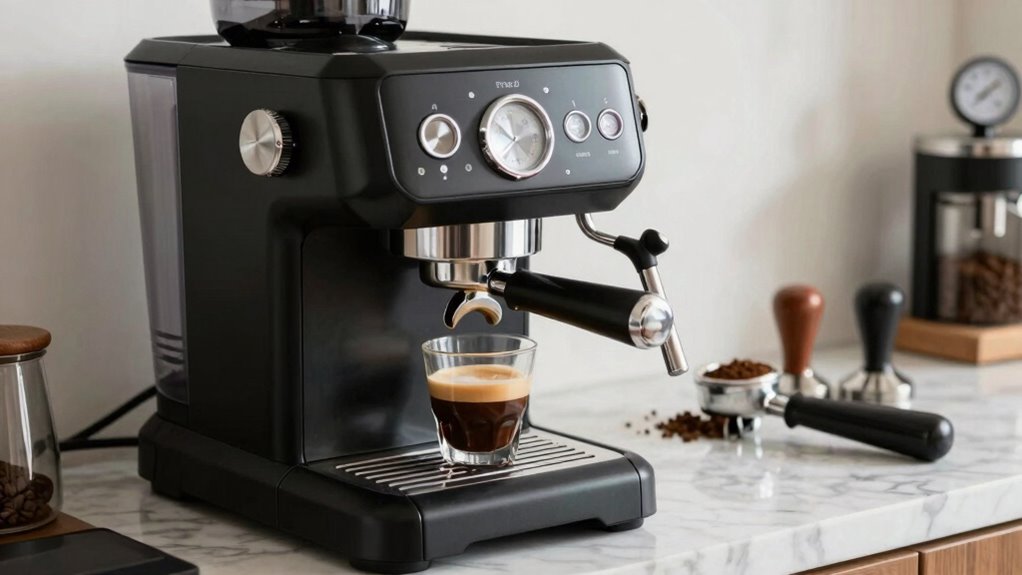 manual control over espresso