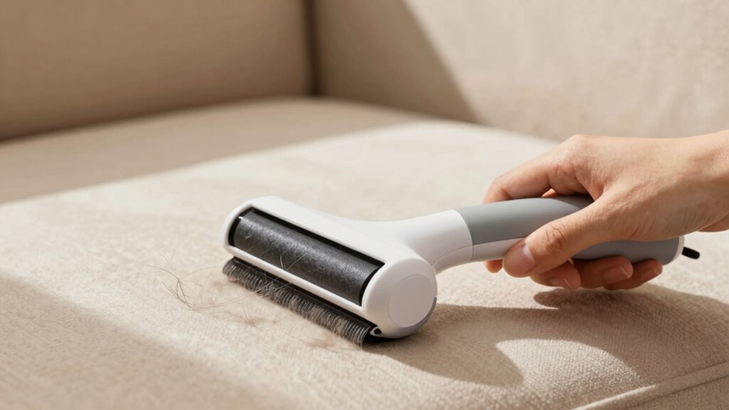 manual pet hair removal tools