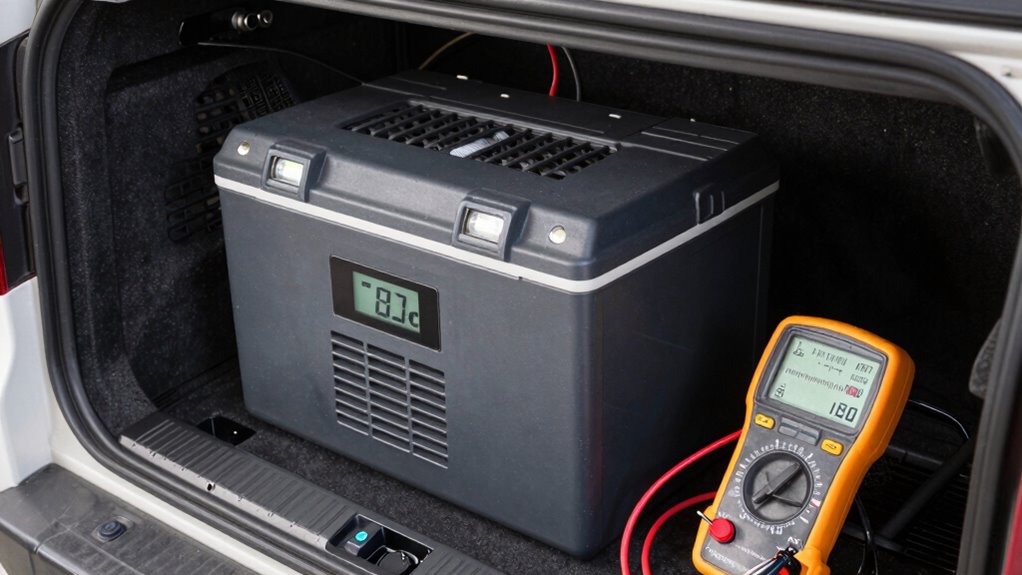 match battery to fridge