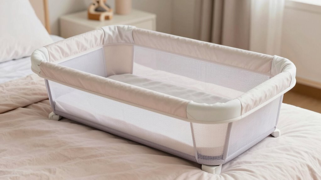match bedside bassinet height