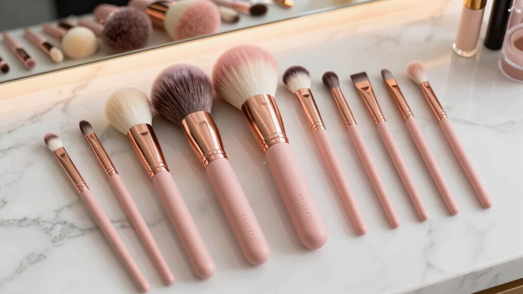 match brushes to style