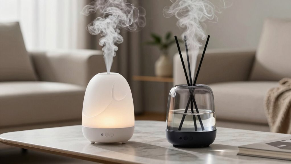 match diffuser size and room