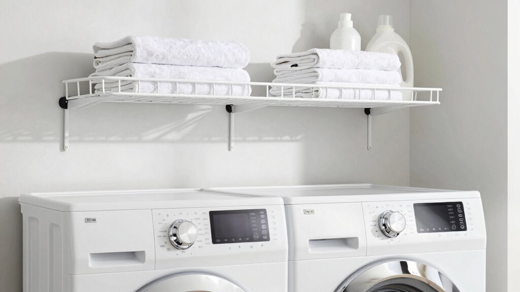 minimize vibration with shelves