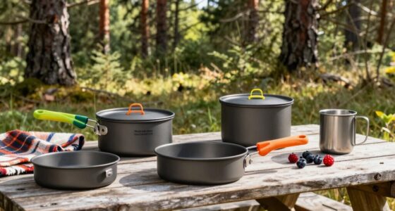 non metallic camping cookware options