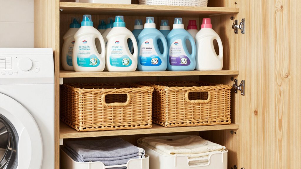 optimal laundry storage height