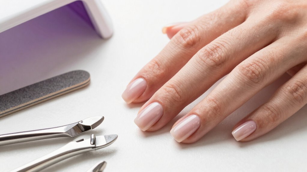 optimal nail preparation and curing