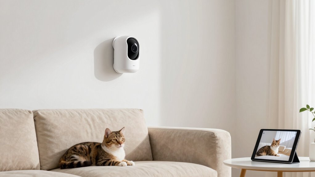 optimal pet camera placement