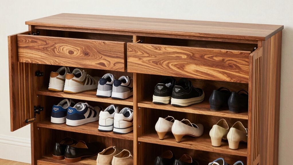 optimal shoe storage dimensions