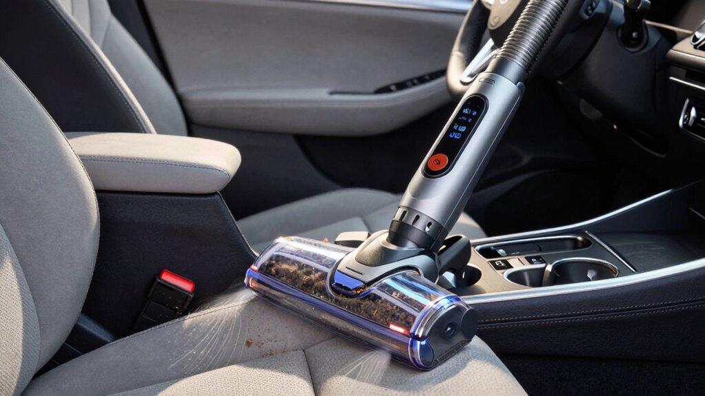 optimal suction enhances cleaning efficiency