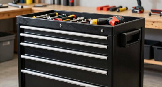 optimal tool chest drawer guide