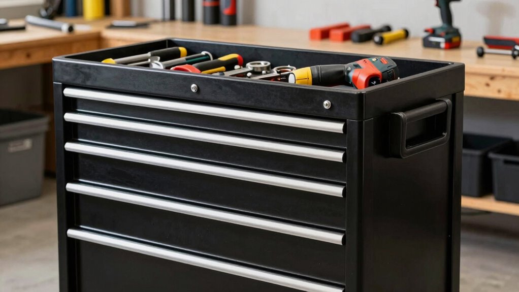optimal tool chest drawer guide